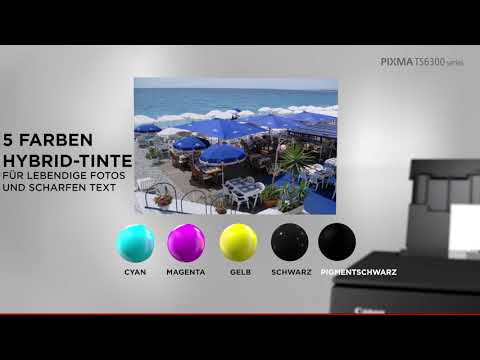 Canon PIXMA TS6351a Tintenstrahl-Multifunktionsdrucker video preview