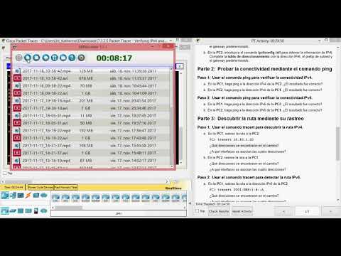 Ejercicio 7.3.2.5 Packet Tracer