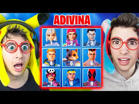 ADIVINA la SKIN de FORTNITE POR EL BAILE!!! (Nuevo Challenge Minijuego de Fortnite)