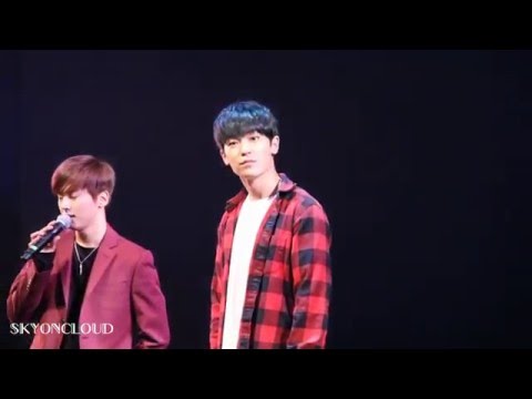 160408 Teen Top Red Point US Live Tour Dallas L.Joe 엘조 focus rehearsal Please don't fo