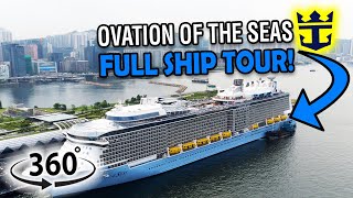 Explore Every Deck on Ovation of the Seas | Full 360° Ship Tour