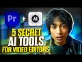 Premiere Pro Secrets🤫: 5 AI Tools for Video Editing You Must know about in 2024!