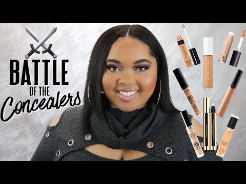 Battle of the Concealers | ARMANI + FENTY + MILANI + YSL & MORE! Video