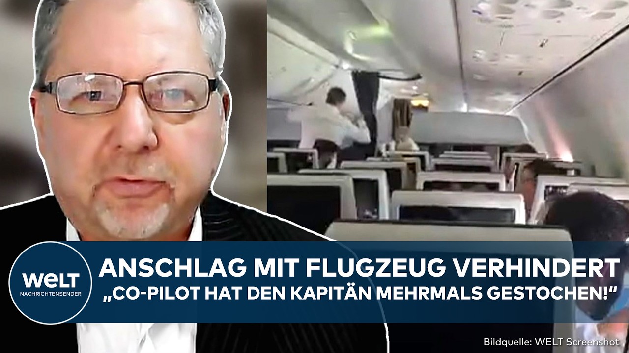 ISRAEL: Versuchter Terror-Anschlag! Co-Pilot greift Kapitän an – Passagiere verhindern Absturz
