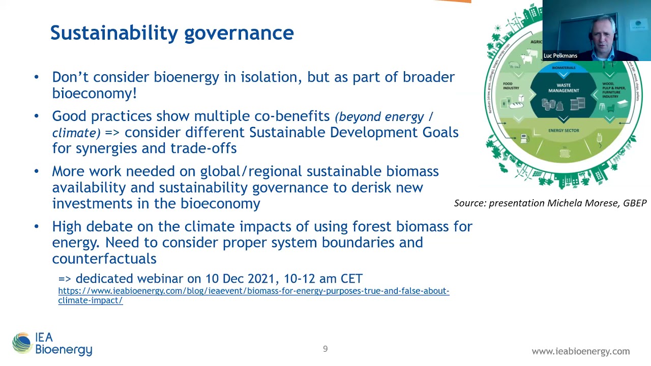 How can biomass/bioenergy aid the transformation towards carbon neutrality & what actions are needed
