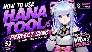 HANA Tool v5 Tutorial — Add Perfect Sync to Any VRoid Model (VRM 1.0)