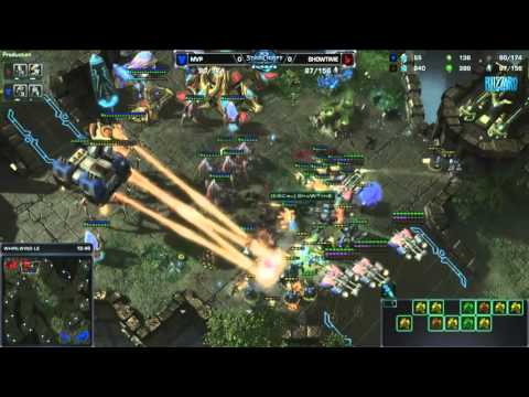 Game Video StarCraft 2  Mvp vs  ShoWTimE  Game 1 World Championship