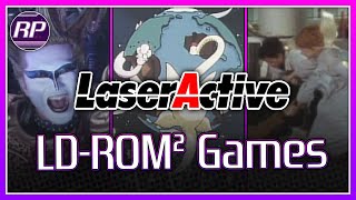 Pioneer LaserActive LD-ROM² Games - Retro Pals