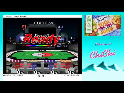 ChiChi's CapriSun 3 - Ober & Pheonix Vs. Brett & SilentLeopard - Doubles LR2