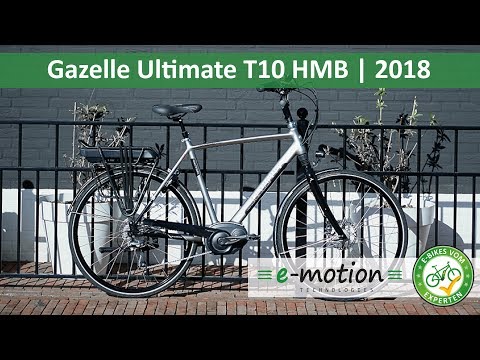 Gazelle Ultimate T10 HMB Vorstellung 2018 - Pedelec Preview, Vorschau