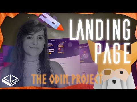 THE ODIN PROJECT: FOUNDATIONS - LANDING PAGE | PROJECT SOLUTION