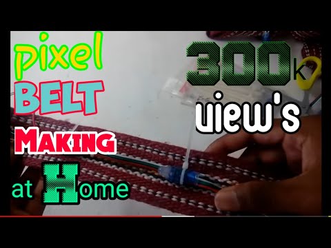 Pixel led belt