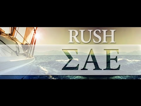 ΣAE Fall Rush 2015 - Towson University