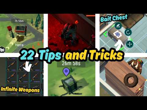 22 Tips and Tricks in Last Day on Earth !