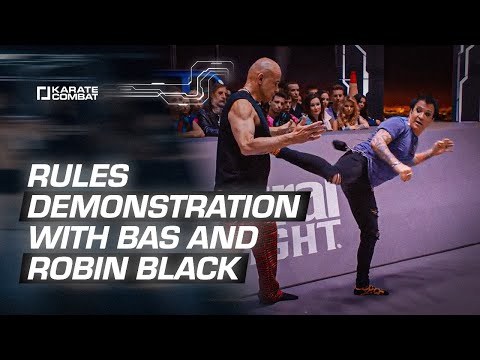 Bas Rutten and Robin Black breakdown the Karate Combat rules