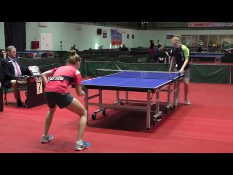 MOSCOW CHAMPIONSHIPS MORGUNOVA - SHABANOVA FINAL DAY #tabletennis #настольныйтеннис