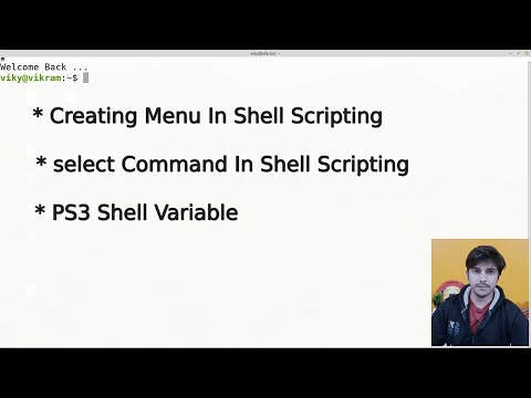 select loop in shell scripting | PS3 shell variable | creating menu in shell scripting
