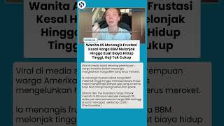 Frustasi Harga BBM & Biaya Hidup Tinggi Akibat Perang, Wanita AS Menangis Kesal: Gaji Saya Tetap!