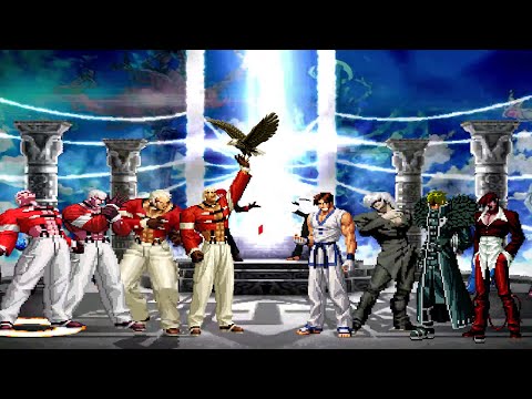 [KOF Mugen] Yashiro Nanakase Team vs Random Team