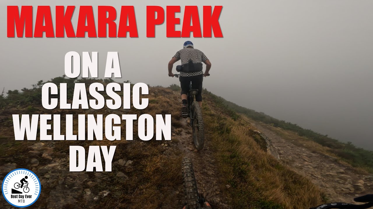 An adventurer experiences mountain biking at Makara Peak Mountain Park.