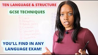 10 Language & Structure Techniques You