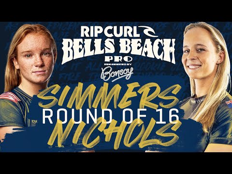 Caitlin Simmers vs Isabella Nichols | Rip Curl Pro Bells Beach - Round of 16 Heat Replay