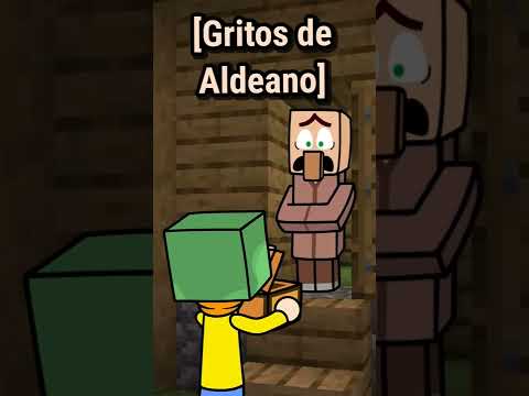 Trick or Treat!- In Minecraft! [Cover Español Latino] #animation #shorts