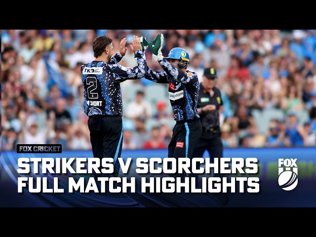 Adelaide Strikers vs. Perth Scorchers –  Full Match Highlights I 05/01/24 I Fox Cricket