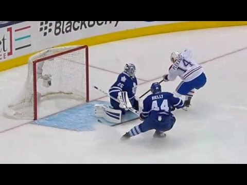 Tomas Plekanec Breakaway Goal vs Toronto 2-2 (10/8/14)