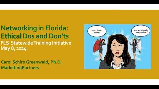 Navigating the Networking Niche - Part 2 - Ethical Do’s and Don’ts of Networking in Florida