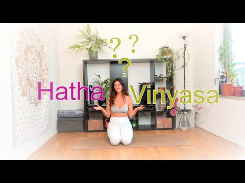 Finally the difference between hatha & vinyasa yoga explained ! | Yoga beginners FAQ