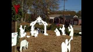 preview picture of video 'Outdoor Nativity Scene Dedication in Pendleton SC'
