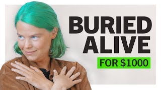 Locked in a Coffin for $1000