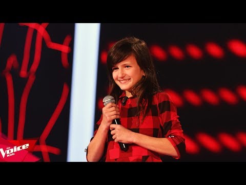 Danjela - Me ty | The Blind Auditions | The Voice Kids Albania 2018