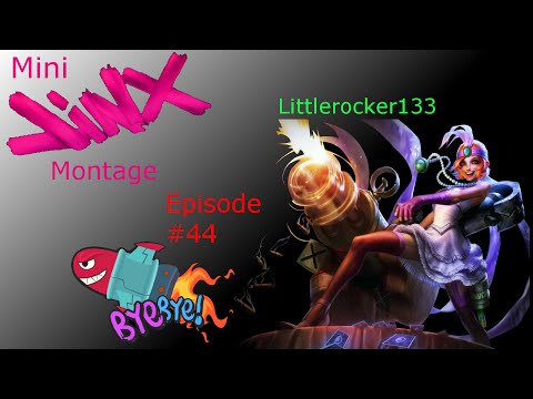 League of Legends #44 | Mini jinx montage (better editing?)  |