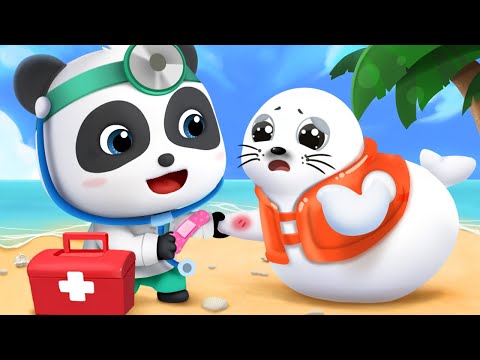 , title : 'La Misión Para Doctores del Mar | Canciones Infantiles | BabyBus Español'