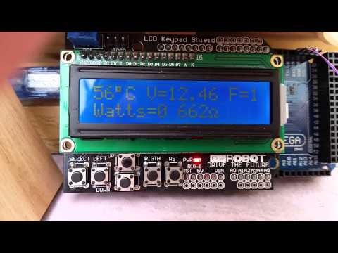 Arduino + LCD + webasto thermo top V