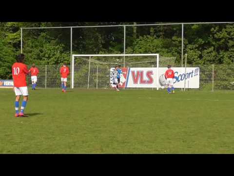 Goals/penalty VVGZ JO19-1 - Dubbeldam JO19-1