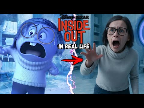 INSIDE OUT in REAL LIFE | AI Transformation of Joy, Sadness & Disgust