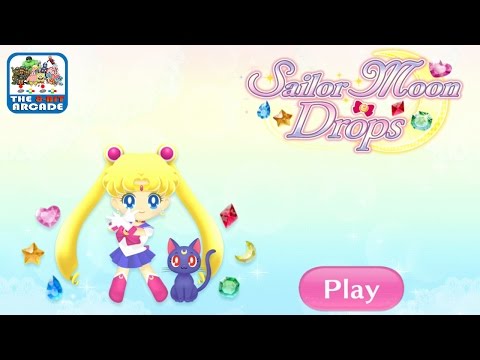 Sailor Moon Drops - Episode 1: Crybaby Usagi's Transformation (iOS/iPad Gameplay) Video