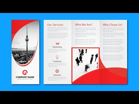 Double Sided Business Flyer Design in Adobe Illustrator