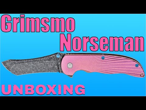 Grimsmo Knives Custom Norseman Unboxing
