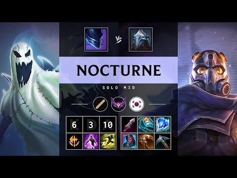 Nocturne Mid vs Viktor - KR Master Patch 25.21