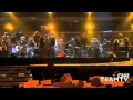 Grammy Awards 2010. American Idiot cast rehearse ...