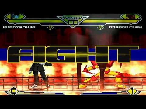 SS MUGEN All-Stars #112 - Kuroya Shiki(me) vs. Dragon Claw