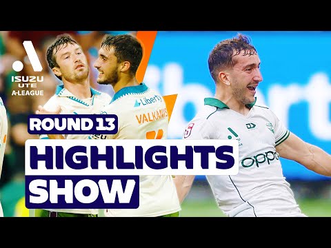 97th-Minute Scenes + Eli Adams Screamer! | Isuzu UTE A-League Highlights Show | Round 13