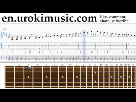 Guitar lessons Bon Jovi - Knockout Sheet Music Tutorial Part#1 um-352