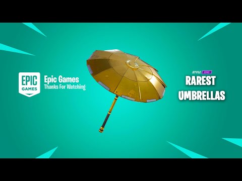RAREST VICTORY UMBRELLAS IN FORTNITE