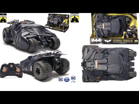 New Batman The Dark Knight Batmobile Tumber RC Vehicle From Spin Master Revealed