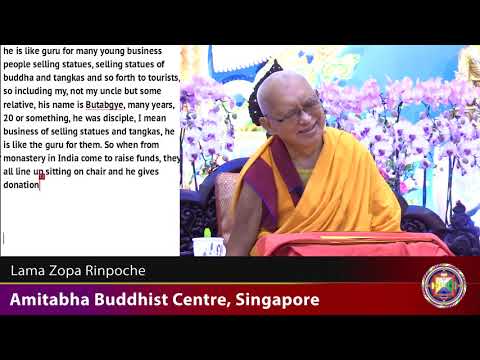 20180916 1500 LZR ABC Singapore - Correctly following the virtuous friend by seeing guru as buddha